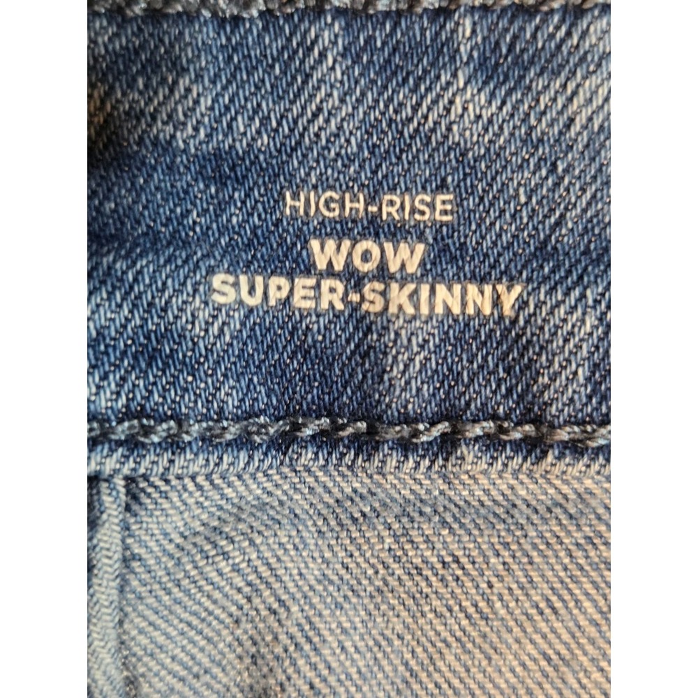 526 Old Navy Women's Size 10 Light Wash Straight Leg Jeans High Rise Denim - Picture 11 of 15